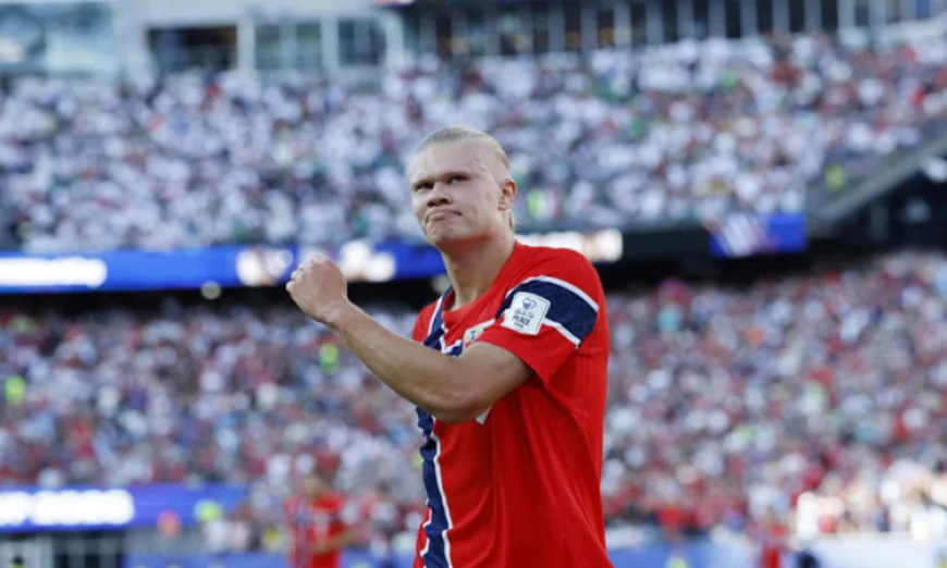 “Powerhouse” Haaland Leads by Example at World Cup, Says Norway Coach Solbakken