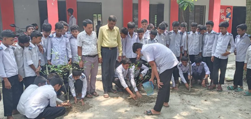 'One Child, One Tree' Plantation Drive Held in Gaibandha