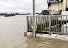 Low-Lying Areas in Sunamganj Submerged by Floodwaters