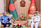 Outgoing Navy chief meets the President on farewell call