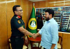 Jail Training Centre Commandant Pays Courtesy Call on RCC Administrator