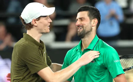 Djokovic, Sinner Eye Wimbledon Third-Round Berths