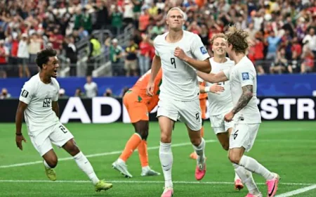 Haaland Fires Norway into World Cup Last 16, Sets Up Brazil Clash