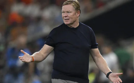 Koeman Steps Down as Netherlands Coach After World Cup Exit