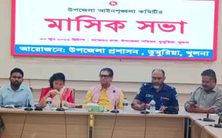 MP Ali Asgar Vows Zero Tolerance Against Drugs in Dumuria-Fultala