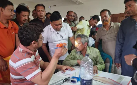 Free Eye Care Camp Benefits 3,000 Patients in Khulna