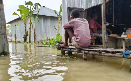 Bangladesh at risk of flooding during July–August period