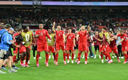 Switzerland beat Algeria 2–0 to reach World Cup last 16