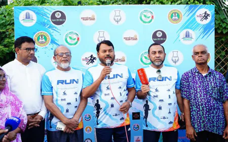 ‘Run for Padma’ held in Rajshahi to protect Padma River