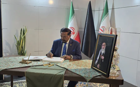 Speaker Attends State Funeral of Iran’s Late Supreme Leader