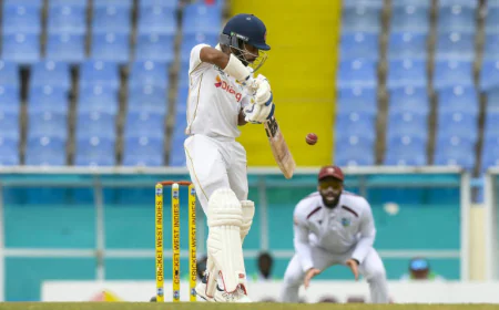 Dinusha shines as Sri Lanka dominate West Indies on Day 2 of Test