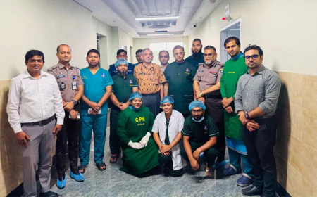 Central Police Hospital Performs First-Ever Successful Coronary Angioplasty