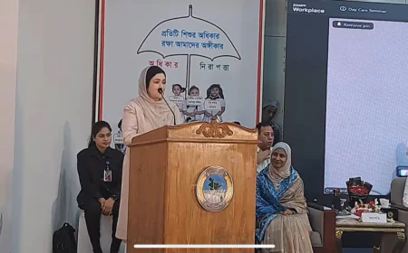 Child Day-Care Centres Key to Building Nation's Future: Dr Zubaida Rahman