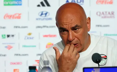 Egypt Coach Hassan Calls Palestinian Suffering 'a Shame on the World'