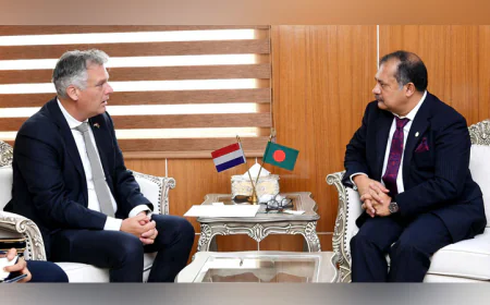 Bangladesh, Netherlands Seek Stronger Cooperation in Media, Communications