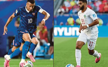 France-Morocco Rematch Headlines World Cup Quarter-finals