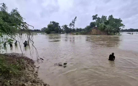 30,000 stranded as Khowai embankment breaches in Habiganj