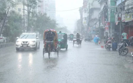 Dhaka's air quality improves to 'moderate' after rainfall