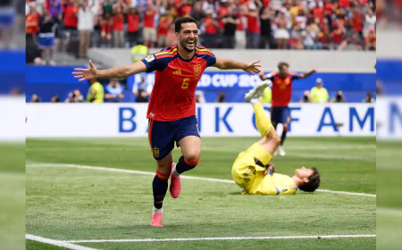 Spain's Merino living his 'wildest dreams' after late World Cup heroics
