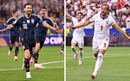 England, Argentina renew World Cup rivalry