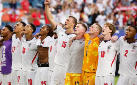 England face Argentina for place in World Cup final