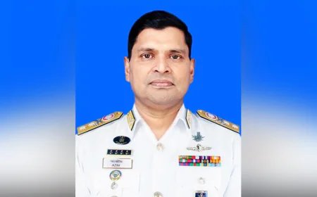 Rear Admiral Khondkar Misbah Ul Azim appointed new Navy chief