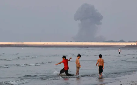 US military strikes Iranian military, maritime sites