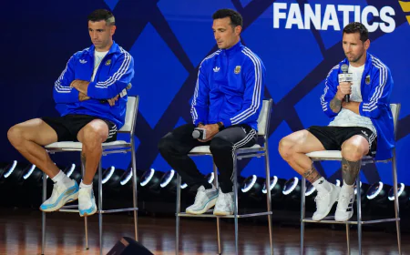 Scaloni hails Messi as a 'legend' ahead of World Cup final