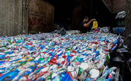 Egypt's 'Garbage City' recyclers benefit from Iran war plastic shortage