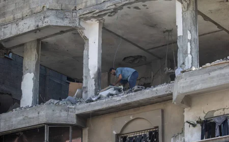 Israeli Strikes in Gaza Kill 11, Including Children: Health Officials