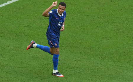 Mbappe Becomes World Cup's All-Time Leading Scorer with 22 Goals