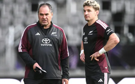 All Blacks Build Momentum Under Rennie Ahead of Springboks Clash