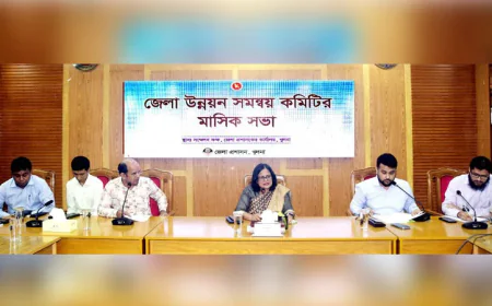 Khulna Development Committee Orders Timely Completion of Projects
