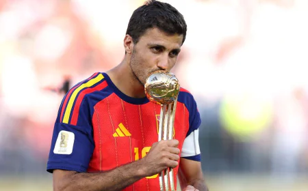 Rodri Named World Cup's Best Player