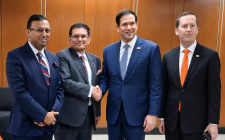 Khalilur invites US Secretary Rubio to visit Bangladesh