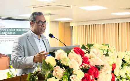 Bangladesh Aims to Eliminate Cataract Blindness Within Five Years: Muhit
