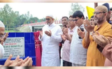 Whip Akhtaruzzaman Inaugurates Ichamati River Bridge in Dinajpur