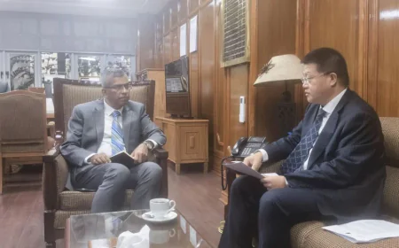 BB Seeks Greater Chinese Imports, Tech Cooperation During Envoy Meeting