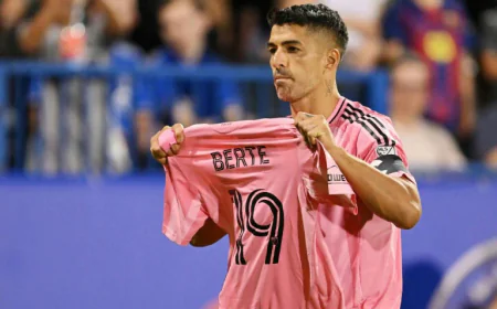 Miami Win Without Messi as Casemiro Debuts, Berterame Injured