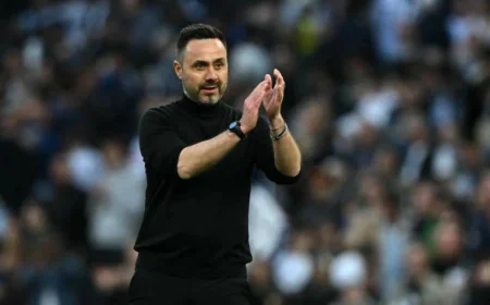 De Zerbi demands 'soul and passion' from new-look Tottenham