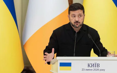 Zelensky visits UK for first meeting with Burnham