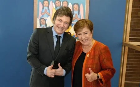 IMF chief to meet Milei during Argentina visit