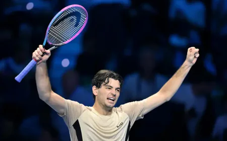 Fritz Claims 250th Hardcourt Win in Washington Opener