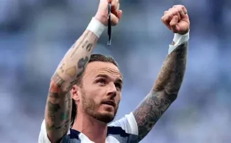 Maddison Says De Zerbi Is the Right Coach for Him