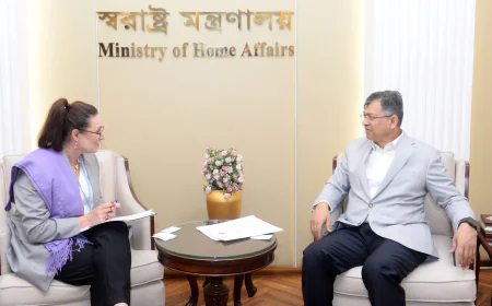 Human Trafficking Prevention Tops Home Minister's Talks with IOM Chief
