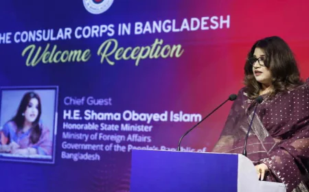 Shama Urges Honorary Consuls to Promote Bangladesh Investment