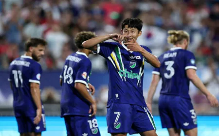 Son Scores Twice as MLS All-Stars Edge Liga MX 4-3