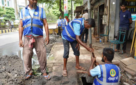 RCC Intensifies Drain Cleaning to Prevent Waterlogging