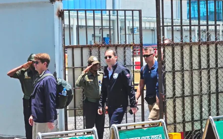 US President's Spl Envoy Sergio Gore visits Rohingya camps