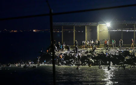 Thousands of Migrants Cross Morocco-Ceuta Border Overnight: Police